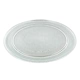 Europart para plato de microondas giratorio Universal plato con diseño plano para, 245 mm