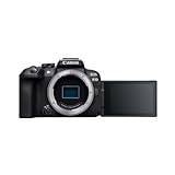 CANON EOS R10 Cámara Mirrorless Body, Cámara Evil APS-C (24,2 MP) -4 EV, Vídeo 4K 60 fps, Dual Pixel CMOS AF II, Pantalla Táctil de Ángulo Variable, Negro