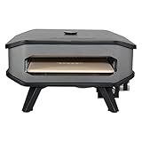 Horno de gas para pizzas Cozze® 13' con termómetro y piedra para pizzas 5,0 kW