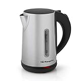 Orbegozo KT 6022, Hervidor de agua, 0,8L, jarra extraible, visor de agua, de 900 a 1100 W, protección sobrecalentamiento, recoge cable en la base, indicador luminoso de encencido