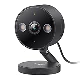 Tapo by TP-Link 2K QHD Cámara de Seguridad Interior/Exterior, visión Nocturna a Color, detección Gratuita de Personas/Mascotas/vehículos, Monitor de bebé, Almacenamiento Local/en la Nube, IP66, Doble