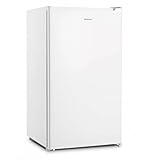 INFINITON | FG-A82B - Frigorifico una puerta | Color Blanco | Alto 85cm | Capacidad 92 Litros | Temperatura regulable | Luz LED | Clase A+/F