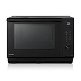 Panasonic NN-DS59NMETG Microondas Combi 4 en 1, Horno Grill, Superficie Plana, 27 Litros, 1000 W, Cocción En Dos Niveles, Sensor Genius, 32 Programas, Bandeja Para Grill, Limpieza Fácil, Negro