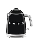 KLF05BLEU Mini Kettle 0.8 L 50s Style Black