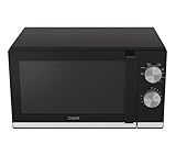 Candy Moderna CMG20TNMB, Microondas con Grill, 20L, 1200W, 6 Niveles de Potencia, 3 Programas Combinados, Alerta Acústica Fin Cocción, Plato 24,5CM, Grill Rack, Apertura Izquierda, App hOn, Negro