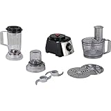 Bosch MultiTalent 3 Plus Robot de Cocina, Acero Inoxidable, Negro