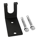 Sarini Estante para Barra Individual, Estante para Colgar en Poste, Estante para Barra olímpica de Montaje en Pared, Montaje en Poste, Accesorios para Gimnasio Comercial o doméstico