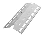 WELL GRILL 39,5 cm de acero inoxidable para quemadores de gas Landmann Triton 2 y 3, cubiertas para parrilla de calor, accesorios para taino, barbacoa, Enders, Charbroil y otros modelos