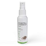 RepellShield Repelente Garrapatas, Ácaros, Chinches y Pulgas para Ropa, Piel, Colchón, Sábanas, Monte, Campo - Repelente Chinches para Piel y Hogar - Alternativa Natural a los Mata Chinches