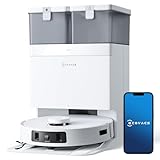 ECOVACS DEEBOT T30C Pro Omni Robot Aspirador con Fregado Automático,12800Pa Succión,Auto-Vaciado,Secado Térmico,200min Autonomía,Ideal para Pelo de Mascotas & Alfombras