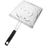 CANIGHT Tostadora De Acero Inoxidable 2 En 1 Con Asa Plegable Para Quesadillas Y Camping De Cooking Essentials