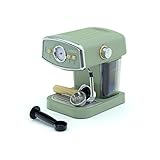 Cafetera Express Semiautomática Caprizze Kai 1050 W 15 Bares Capacidad para 5 Tazas de Café con Vaporizador Color Verde Mate