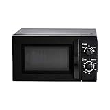 Amazon Basics – Microondas de mesa básico, 20 l, 700 W, negro