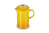 Le Creuset Cafetera de prensa de cerámica de gres, 1 L, Nectar, 60706086720003