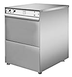 METRO Professional Lavavasos GGW1001, mini lavavajillas/lavaplatos para vasos y cubiertos, 30 ciclos por hora, 2770 W, plata, para bar/restaurante