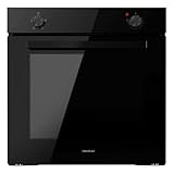 Cecotec Horno Integrable Bolero Hexa C126000 Black A 2800 W, 77 L de capacidad, 4 Funciones, Steam Assist, Steam EasyClean, Cooling Fan, Triple Glass, Clase Energética A, Luz interior