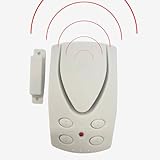 Sistema De Alarma para Casa, Almacén, Autocaravana. para Puertas O Ventanas del Hogar. Sensor De Movimiento, Actúa De Cerradura Invisible. Timbre Potente.