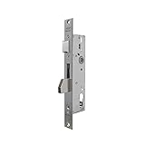 Tesa Assa Abloy 4210253NI Cerradura Monopunto De Palanca Basculante Para Perfiles metálicos Inoxidable Entrada 25 mm 2210