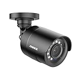 ANNKE Cámara de Seguridad 1080P Bala AHD/TVI/CVI/CVBS 4-en-1, Cámara de Vigilancia Analógica IP66 Impermeable Uso Interior y Exterior, Visión Nocturna 66Pies de Transparente IR