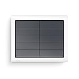 Panel solar de Ring (2.ª generación) con USB-C para Ring Spotlight Cam Plus, Ring Spotlight Cam Pro, 4 W (blanco)