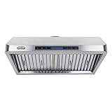 Campana extractora 1200 + LED con motor 1530 m3/h