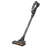 Black+Decker BHFEA18D1-QW - Aspirador sin cable 2en1 POWER SERIES con tecnología SmartTech que adapta su velocidad, Batería de Litio de 18V, Depósito de 500 ml