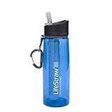 LifeStraw Go 2-stage, Filter Bottle Unisex Adulto, Azul (Blue), M