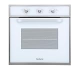 Corberó - Horno 70L | CCHM603W | Cristal Blanco Perfil Inox | 4 Programas | Luz Interior | Limpieza Hidrólisis | Puerta Doble Cristal | 2100W Potencia | Eficiencia Energética A, Blanco
