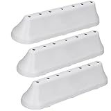 ALGOMAS® Pack de 3 Aletas de Tambor para Lavadoras | Compatible con Vestel, Whirlpool, Bauknecht, Haier e Indesit | 17,5 x 4,7 x 4 cm | Bateaguas