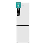 Hisense MC60300E - Frigorífico Combi, Eficiente Clase E, Capacidad 304 L con 186 cm Alto, Cajón Verduras, 4 Estrellas Congelador, Puerta Reversible, Silencioso 39dB, Color Blanco