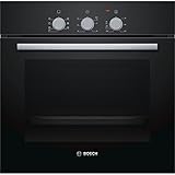 Bosch Elettrodomestici HBF011BA0 Serie 2 Horno Empotrable 60x60cm Negro Clase A