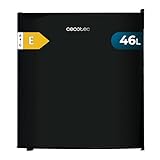 Cecotec Mini Nevera Frigorífico de 46 L GrandCooler 20000 L SilentCompress Black. Altura 48,7cm, 48 cm de Ancho, Bajo Consumo, Puerta Reversible, Funcionamiento Cíclico, Diseño Compacto