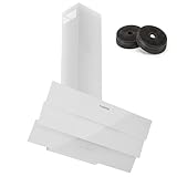 Campana extractora Klarstein 90cm, Campana extractora de aire con filtro de aluminio apto para lavavajillas, Campana extractora de aire silenciosa, Caudal de aire 305 m³/h, Campana de pared con LED