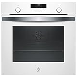 Balay - Horno, 60 x 60 cm, AutoChef 10 recetas, Control Comfort, Aire Caliente 3D, Grill, Precalentamiento rápido, Cristal blanco, 3HB5158B2