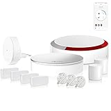 Somfy 1875273 - Home alarm plus Integral, Sistema de alarma para hogar, Incluye sirenas de interior y exterior, Compatible con Alexa