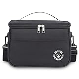 BALIGO Bolsa Termica Porta Alimentos 9L, Bolsa Comida Trabajo, Bolsa Porta Alimentos, Bolsa Isotermica Porta Alimentos, Bolsa Termica Comida Trabajo, Lunch Bag Oficina Viaje Picnic