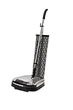 Hoover F3870/1, Enceradora pulidora de Suelos, Función Aspirador, Potencia 700W, Luz Frontal, 2 Bolsas, Cable 5m, Ruedas traseras, Plástico, Acero Cromado, 700 W, 3 litros, 69 Decibeles