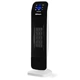 Orbegozo CR 5029 - Calefactor cerámico, oscilante, Mando a Distancia, Temporizador, 3 Modos de Funcionamiento, Sistema antivuelco, Panel táctil, 2000 W