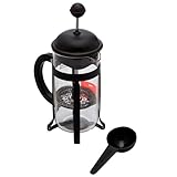 Bodum Cafetera Java 1908-01, 8 tazas, 1 L, multicapa, negra, cafetera espresso