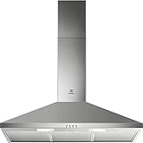 Electrolux LFC319X campana 420 m³/h De pared Acero inoxidable D - Campanas extractoras (420 m³/h, Canalizado/Recirculación, E, D, 66 dB)