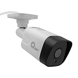 QIAN Cámara Vigilancia IP PoE Bullet 5MP H.265+ Codificación Inteligente | Resolución 2560 × 1920 a 20fps | Visión Nocturna hasta 30 m | Detección Intrusos, Movimiento | Visualización Web