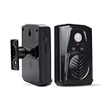 Detector de movimiento por infrarrojos, altavoz de sonido de Halloween activado con micrófono, voz grabable para venta de tiendas, alarma de puerta de garaje, timbre de visitante de saludo,