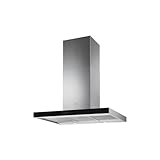 AEG DIE5961HG Campana Extractora de Isla, 90 cm, 3 Niveles de Potencia, Función Brisa, Potencia Máxima 700 m3/h, 54 dB(A), Luces LED, Sincronización Automática con Placa, Inox,Clase A, Fabricado en UE