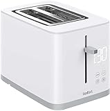 Tefal TT6931 Sense Tostadora | 7 niveles de bronceado | pantalla digital | cuenta atrás | calentamiento/descongelación | cajón de migas | botón de parada | blanco