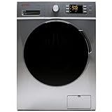 Lavadora EVVO W3.12DX, Clase B, 12 kg, 1400 RPM, Inox