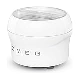 Smeg SMIC02 Contenedor Adicional para Accesorio heladera, Plastic, Blanco