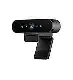 Logitech Brio - Cámara Web Ultra HD para videoconferencias, grabación y transmisión, 4K
