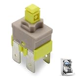 CHEFZOCO Interruptor lavavajillas, Interruptor ON/OFF lavavajillas, Interruptor encendido lavavajillas, 16A 125/250VAC, modelo 81782445, Código original AS0001782, Compatible con Fagor Edesa Teka