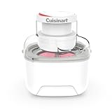 Cuisinart Heladera Solo Scoops | Máquina para hacer helado y gelato casero en 25 minutos | Máquina para hacer sorbetes | Máquina para hacer yogur helado | Compacta, ocupa poco espacio | Tazón para bat
