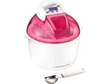 LAGRANGE 409021 máquina para helados Heladera tradicional 1,8 L Rosa, Blanco 12 W - Heladora (Heladera tradicional, 1,8 L, 45 min, 1 senos, Rosa, Blanco, 200 mm)